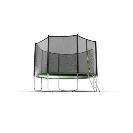 Батут с внешней сеткой и лестницей EVO JUMP External 12ft (Green) - Фото 3