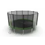 Батут с внешней сеткой и лестницей EVO JUMP External 16ft (Green) - Фото 3
