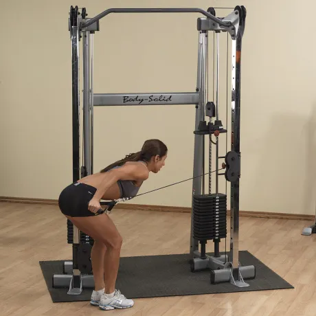 Кроссовер угловой с двумя весовыми стеками Body Solid по 72,5 кг - Фото 10