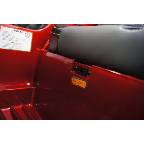 Электромобиль RiverToys Mercedes-Benz G65 AMG вишневый глянец - Фото 15