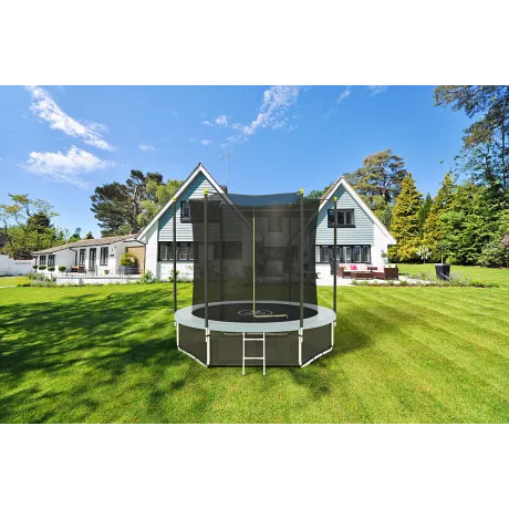 Батут Yamota A244 grey - Фото 6