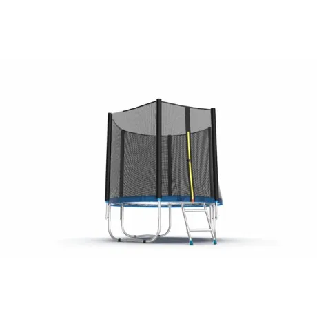 Батут с внешней сеткой и лестницей EVO Jump External 6ft (Blue) - Фото 3