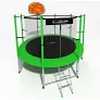 Батут i-Jump Basket 6ft green - Фото 2