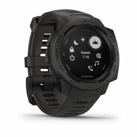 Прочные GPS-часы Garmin INSTINCT Graphite - Фото 5
