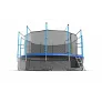 Батут с внутренней сеткой и лестницей EVO JUMP Internal 16ft (Blue) + нижняя сеть - Фото 3