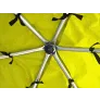 Батут Optifit Like Blue 14ft с желтой крышей - Фото 2