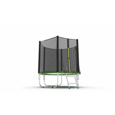 Батут с внешней сеткой и лестницей EVO Jump External 6ft (Green) - Фото 3