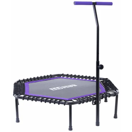 Батут Basefit TR-401 122 см с держателем - Фото 7