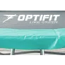 Батут Optifit Like Green 8ft с зелено-желтой крышей - Фото 2