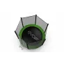 Батут с внешней сеткой и лестницей EVO JUMP External 8ft (Green) + нижняя сеть - Фото 2