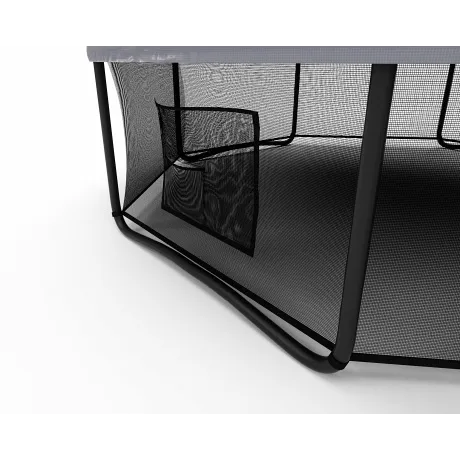 Батут Triumph Nord премиальный 244 см двуцветный серый/оранжевый с лестницей - Фото 4