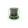 Батут с внутренней сеткой и лестницей EVO JUMP Cosmo 8ft (Green) + нижняя сеть - Фото 2