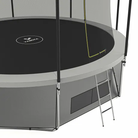 Батут Yamota A366 grey - Фото 3