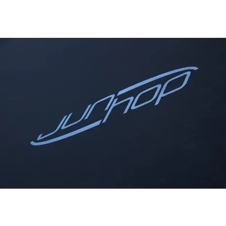 Батут JUNHOP 8 Комплект с защитной сетью и лестницей синий - Фото 10