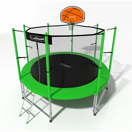 Батут i-Jump Basket 6ft green - Фото 3
