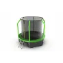 Батут с внутренней сеткой и лестницей EVO JUMP Cosmo 8ft (Green) + нижняя сеть - Фото 6