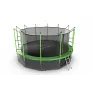 Батут с внутренней сеткой и лестницей EVO JUMP Internal 16ft (Green) + нижняя сеть - Фото 4