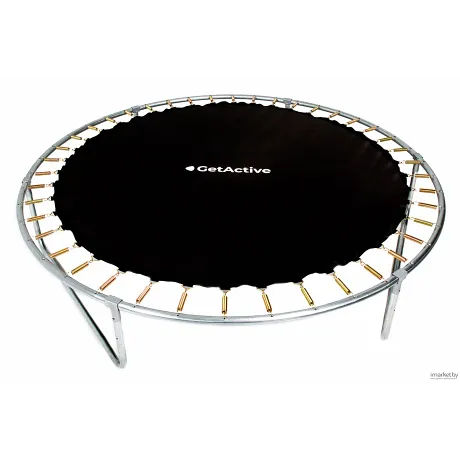 Батут GetActive Jump 10FT Outside синий с нижней сеткой и чехлом - Фото 4