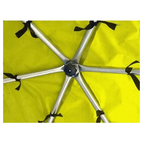 Батут Optifit Like Blue 12ft с желтой крышей - Фото 3