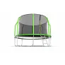 Батут с внутренней сеткой и лестницей EVO JUMP Cosmo 12ft (Green) - Фото 3