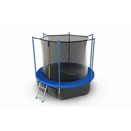 Батут с внутренней сеткой EVO JUMP Internal 10ft (Sky) + нижняя сеть - Фото 2