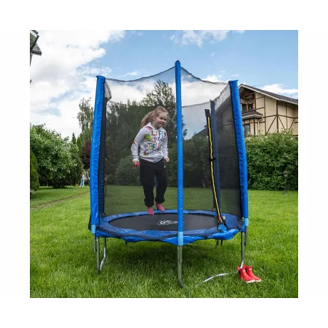 Батут DFC TRAMPOLINE FITNESS  с сеткой 10FT-TR-B - Фото 2