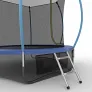 Батут с внутренней сеткой и лестницей EVO JUMP Internal 8ft (Blue) + нижняя сеть - Фото 3