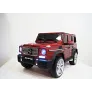 Электромобиль RiverToys Mercedes-Benz G65 AMG вишневый глянец - Фото 3