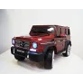Электромобиль RiverToys Mercedes-Benz G65 AMG вишневый глянец - Фото 7