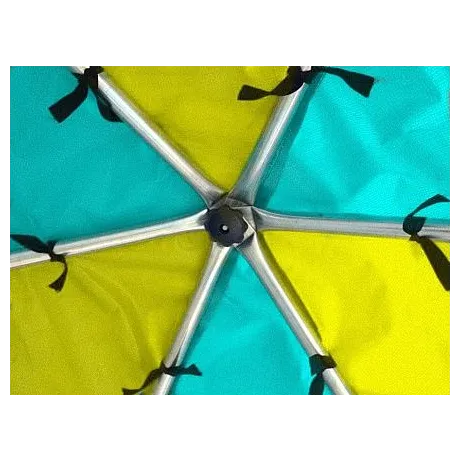 Батут Optifit Like Green 16ft с зелено-желтой крышей - Фото 4