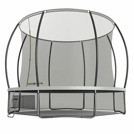 Батут Yamota X305 grey - Фото 4