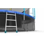 Батут с внутренней сеткой и лестницей EVO JUMP Internal 16ft (Blue) + нижняя сеть - Фото 5