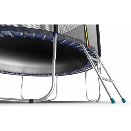 Батут с внешней сеткой и лестницей EVO JUMP External 12ft (Blue) - Фото 5